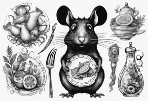ratatouille tattoo idea