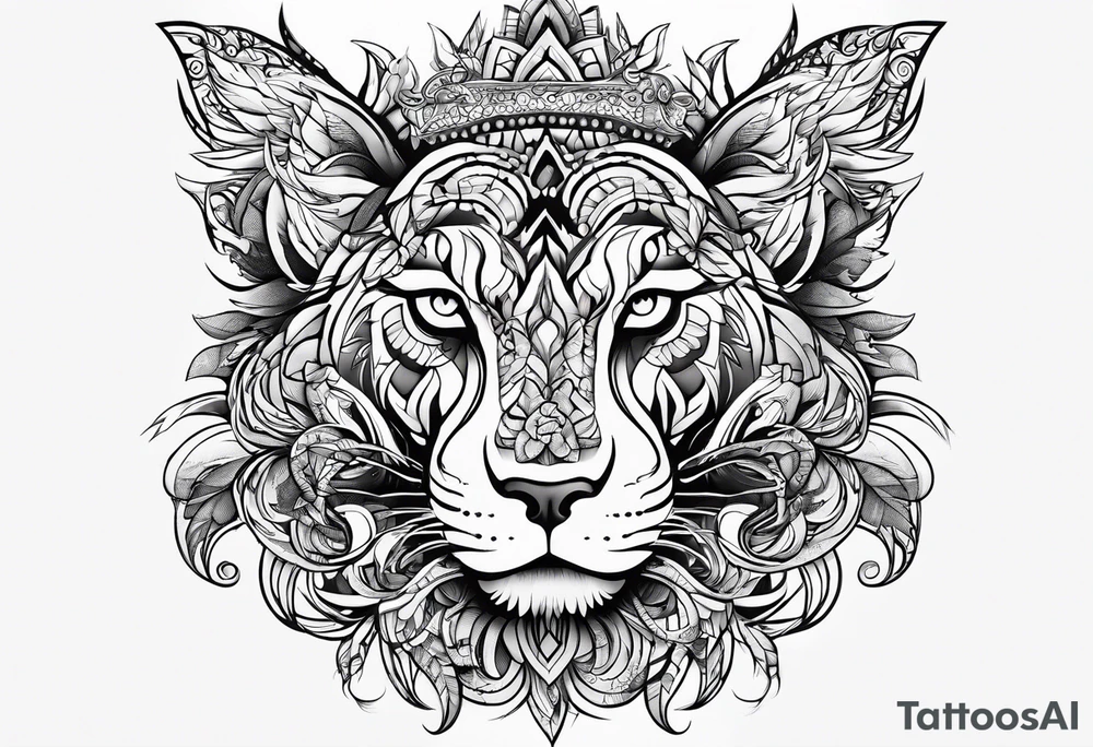 Taro ezoterik tattoo idea
