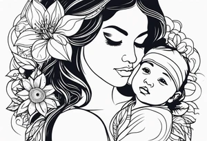 mothers love tattoo idea