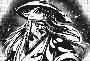 Jiraiya of the legendary sannin tattoo idea