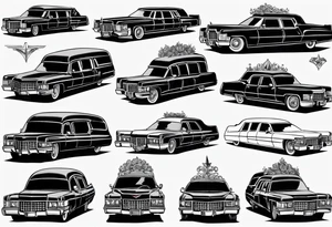 1973 Cadillac hearse
L tattoo idea