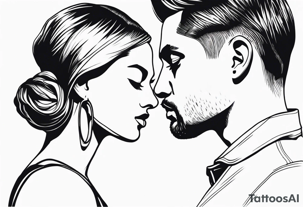 pair tattoo idea