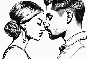 pair tattoo idea