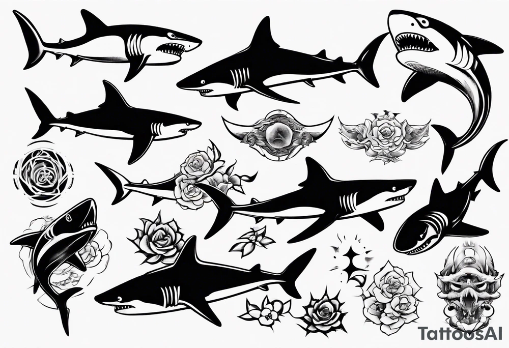 shark tattoo idea