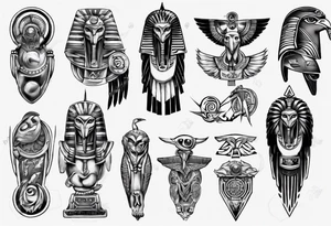 the legend horus tattoo idea