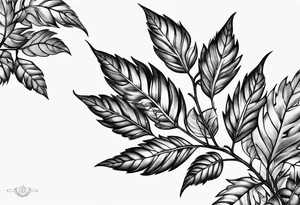 Rowan leaf tattoo idea