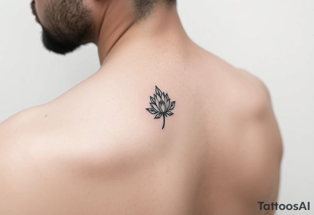 Simple minimalist feminine tattoo small tattoo idea