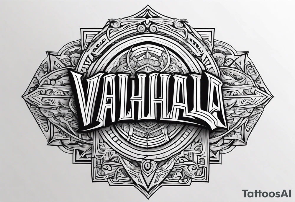 Valhalla tattoo idea
