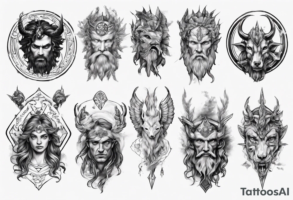 mythology tattoo idea
