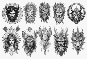 mythology tattoo idea