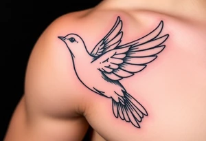 Dove with grandad tattoo idea