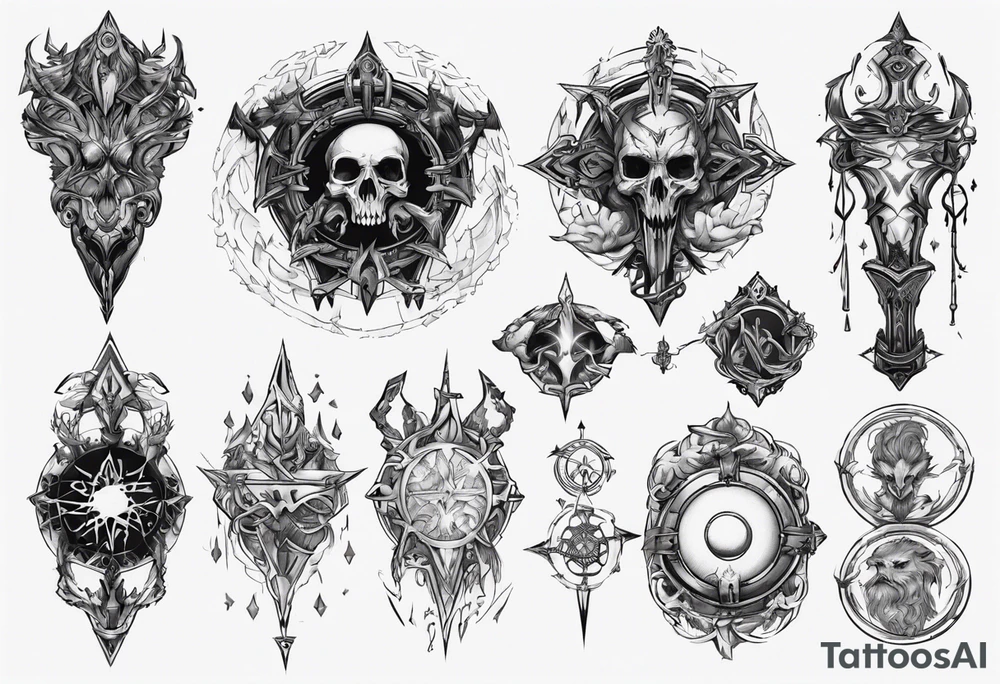 path of exile tattoo idea
