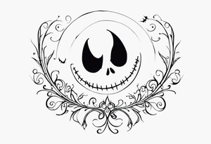 jack skellington tattoo idea