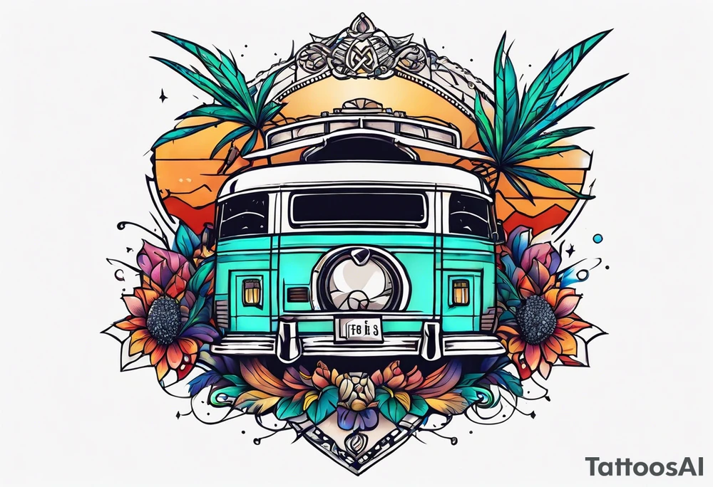 LIFE IS A TRIP ALBUM tattoo idea