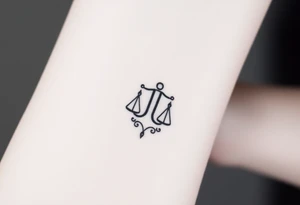 Libra tattoo idea