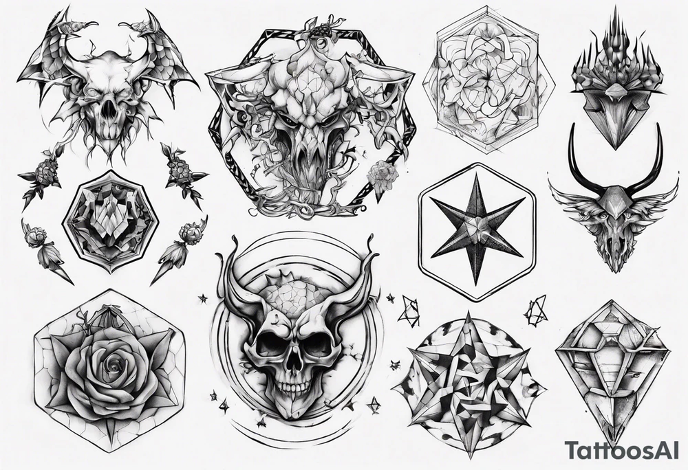 Hexadin tattoo idea