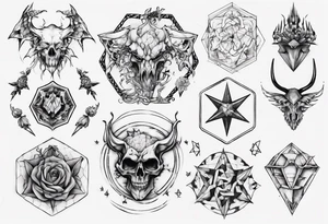 Hexadin tattoo idea