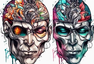 Five minute brain surgery tattoo idea