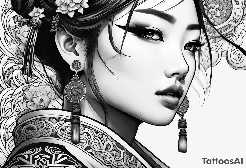 Japanese characters tattoo idea