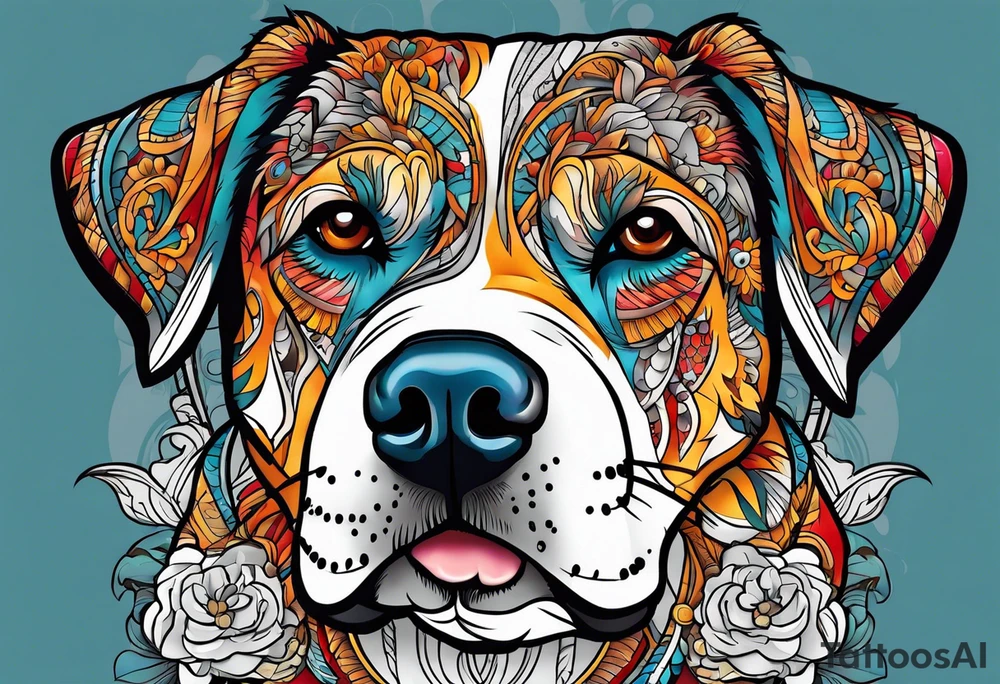 tattoo for my dog buddy tattoo idea