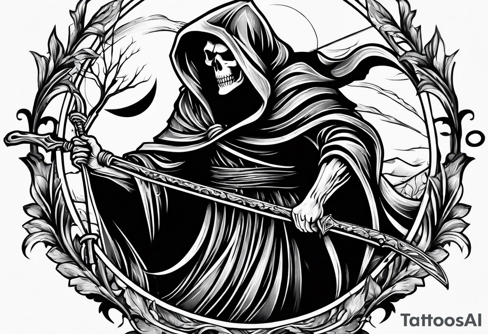 GRIM REAPER tattoo idea