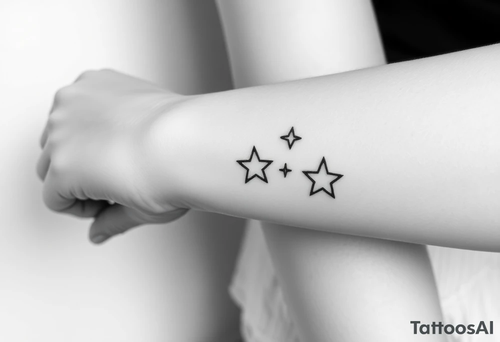 Stars tattoo idea