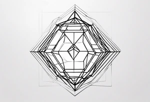 Tesseract 4d tattoo idea