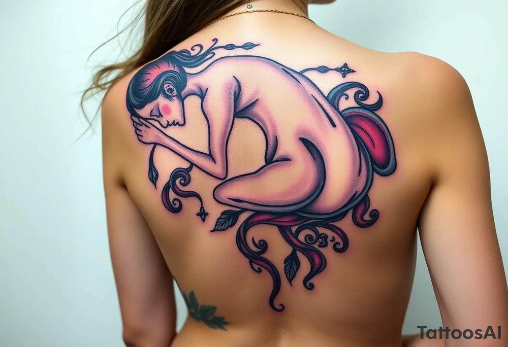 Contortionist tattoo idea