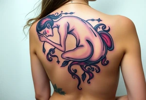Contortionist tattoo idea
