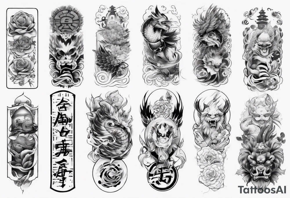 arm sleeve tattoo tattoo idea