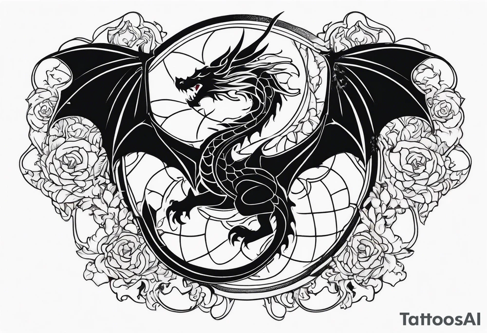 Dragon tattoo idea