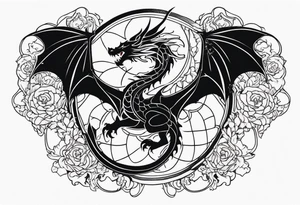 Dragon tattoo idea