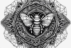 a bee hive tattoo idea