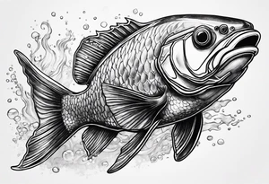 Scuba dive tattoo idea