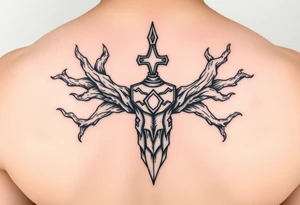 yggadrasil mjolnir tattoo idea