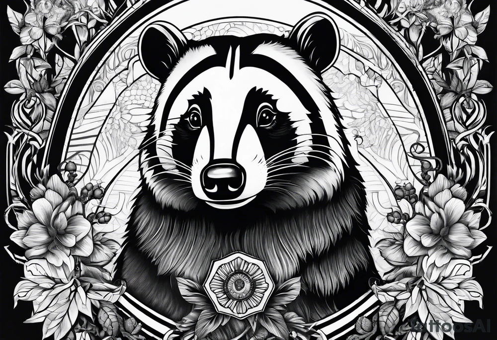 Honey Mc.Badgers tattoo idea