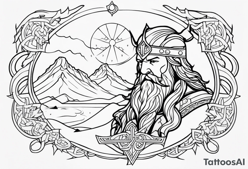 Norse Mythology tattoo idea