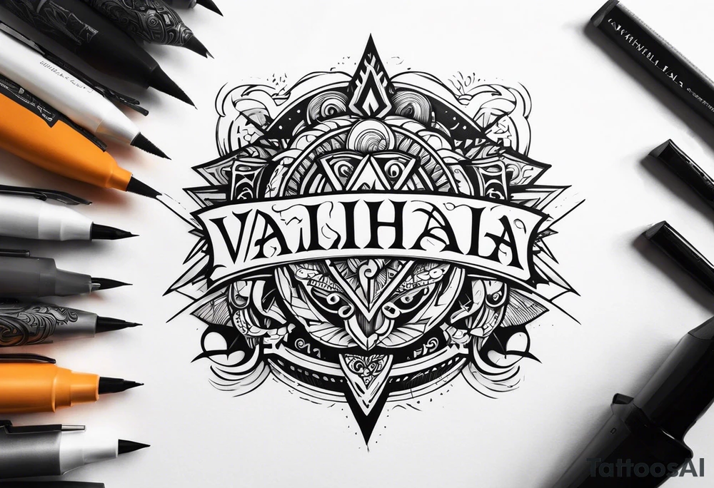 Valhalla tattoo idea