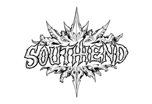 “SOUTHEND” tattoo idea