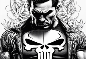 punisher tattoo idea
