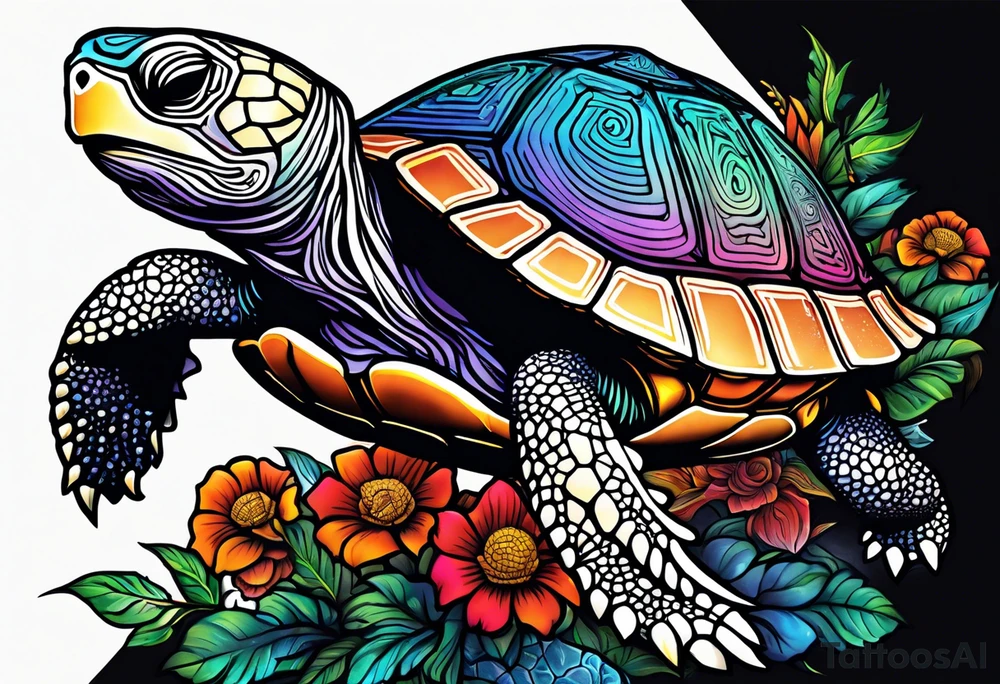 Grateful Dead turtle tattoo idea