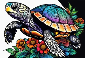 Grateful Dead turtle tattoo idea