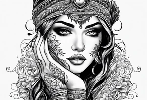 Let our Scars Fall in Love tattoo idea