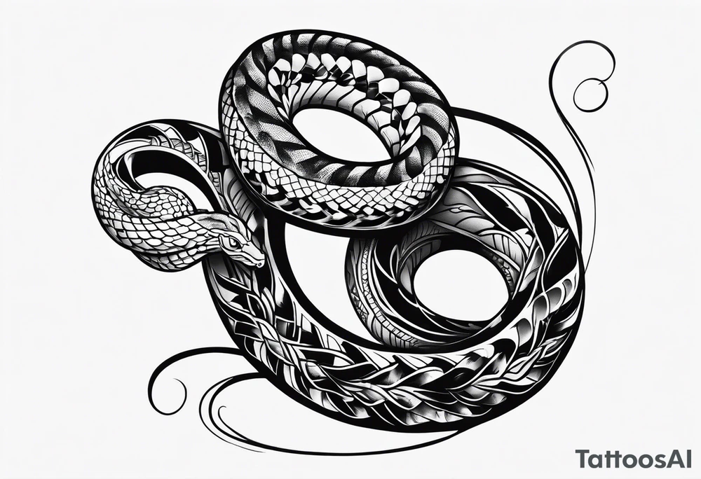 snake tattoo idea