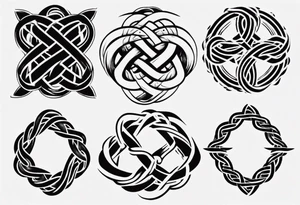 fathers knot tattoo idea