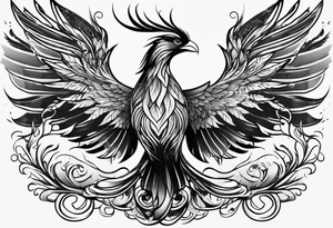 phoenix tattoo idea