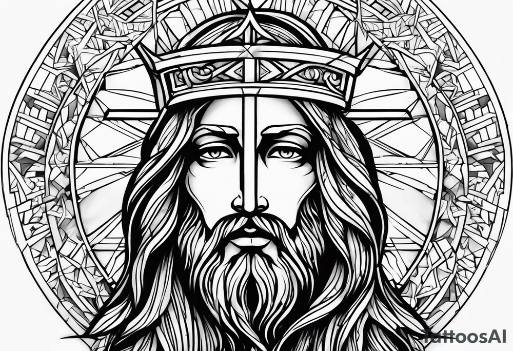 Christ tattoo idea
