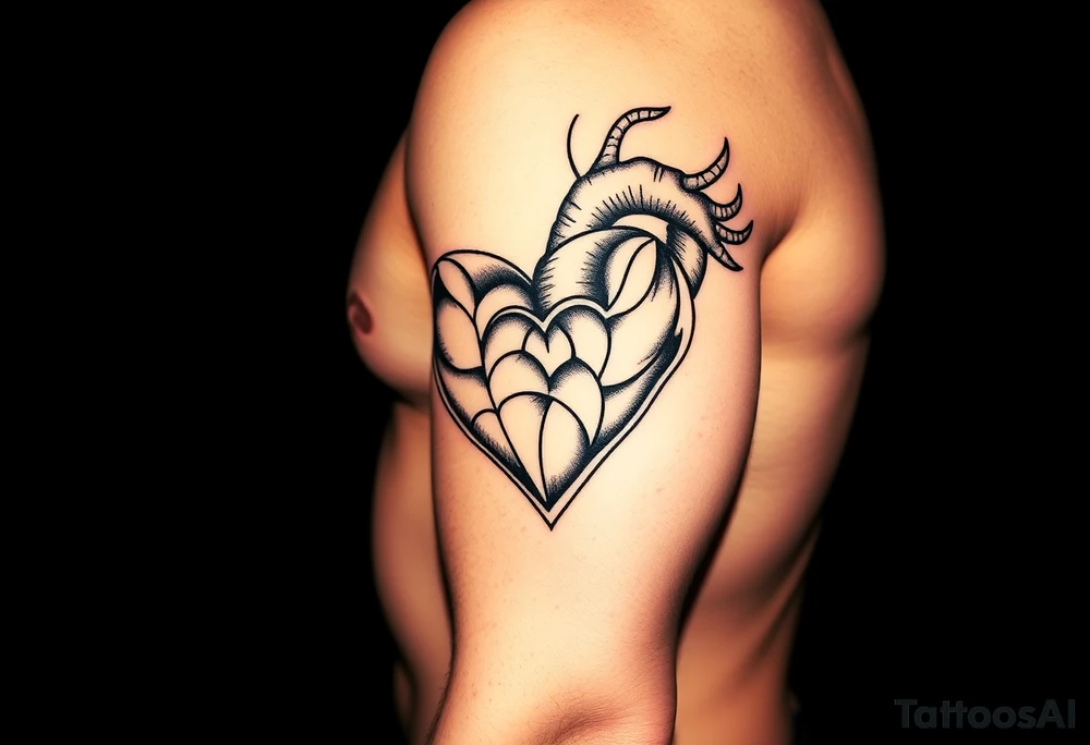 heart
infinity tattoo idea