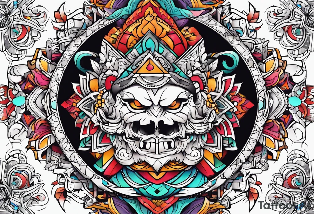 HA HA HA HA tattoo idea