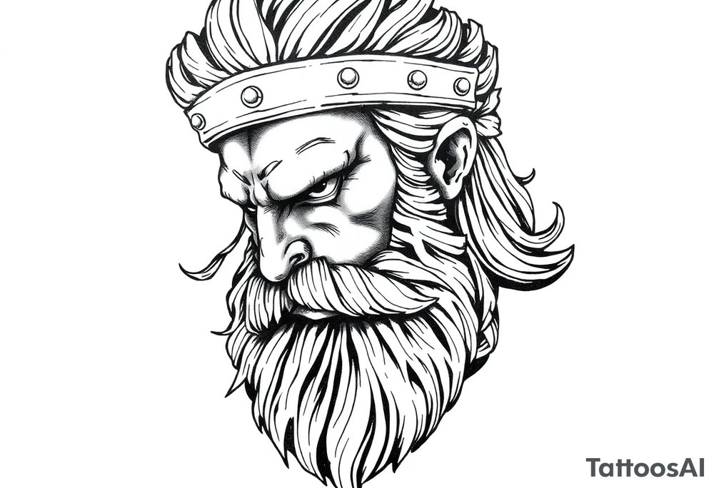 GREEK GOD tattoo idea